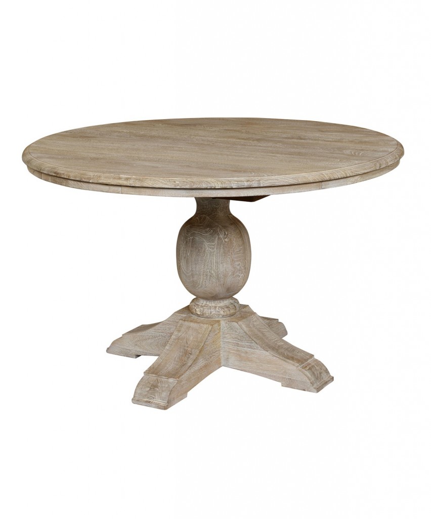 Round Mango wood dining Table | Kurtz Collection