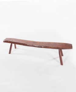 Artisan Natural Wood Bench